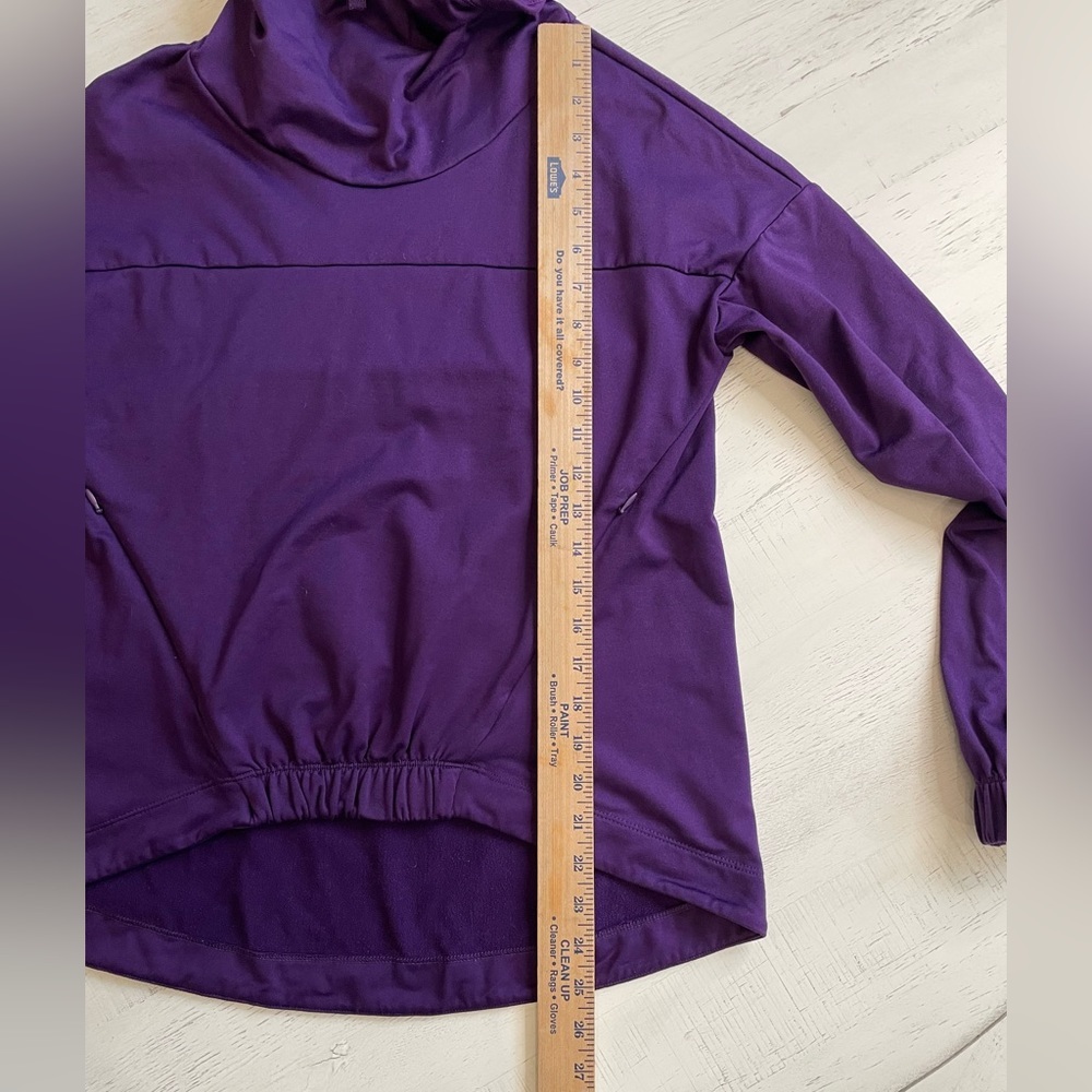 Fabletics Europa Pullover in Purple Size XXS - Picture 7 of 9